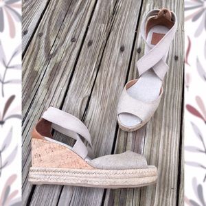 Tory Burch Espadrille Wedge Sandals